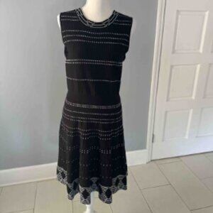 Kate Spade Textured Knit Fit and Flare Dress